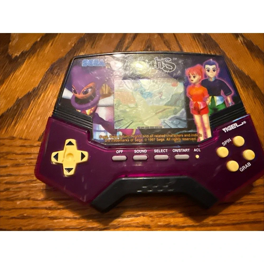 Nights Into Dreams Sega Pocket Arcade Tiger Electronic 1997 Handheld Vintage NEW